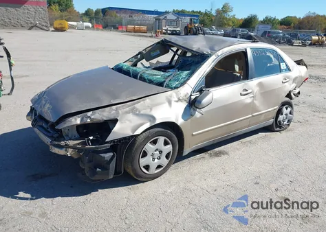 2005 Honda Accord 2.4 Lx from USA, damaged, VIN 1HGCM56435A095634
